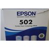 Image 2 : Epson 3 Ink Combo Pack & Extra Black Ink (unopened)