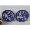 Image 3 : Blue Mountain Style Bird Ornaments - Vintage Cups - Saucers - Sugar Dish w/lid