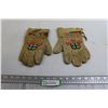 Image 1 : Pair of Leather Beaded Gloves