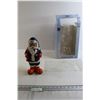 Image 1 : NHL Edmonton Oilers Santa Figurine - 11" Tall