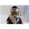 Image 2 : NHL Edmonton Oilers Santa Figurine - 11" Tall