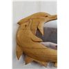 Image 2 : Wooden Dolphin Mirror - 13" x 8 1/2"