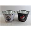Image 4 : (2) Hockey Buckets - Team Canada, Edmonton Oilers NHL