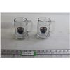 Image 1 : (2) Edmonton Oilers Glass Mugs