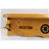 Image 3 : Boston Bruins Shelf w/ Coat Hooks - Top Measures 24" x 6"