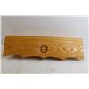 Image 5 : Boston Bruins Shelf w/ Coat Hooks - Top Measures 24" x 6"
