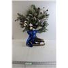 Image 1 : Edmonton Oilers Skate Christmas Bouquet