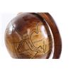 Image 4 : Wooden Globe - Barely Spins, Base has Been Glued