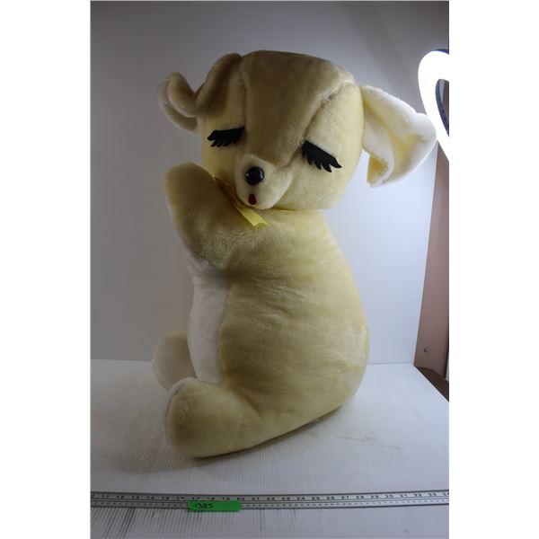 *Large Yellow Dog Plush