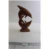 Image 1 : Wooden Dolphin Decoration