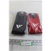 Image 1 : (2) Pairs Adidas Football Socks - Sizes M and XL, Sealed