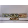 Image 1 : (4) Saskatchewan License Plates: 1976, 1973, 1971, 1972