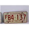 Image 4 : (4) Saskatchewan License Plates: 1976, 1973, 1971, 1972