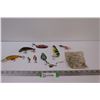 Image 1 : (9) 8 - Fishing Lures & 1 Pickeral Rig