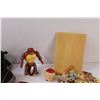 Image 5 : Lot Box of Men's Size 11 Runners; Puzzle; Figurines & Misc. Toys