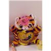Image 3 : Lot of Birthday Care Bear; Flamingo & Pepper Tiger Plushies