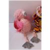 Image 4 : Lot of Birthday Care Bear; Flamingo & Pepper Tiger Plushies