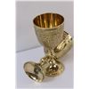 Image 3 : (2) Brass Goblets