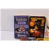 Image 2 : (9) Paperback Novels: Batman; Authors - James Patterson; Barbara Taylor Bradford & Misc.