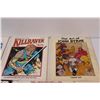 Image 3 : (5) Vintage 1980's Marvel Softcover Novel / Comics