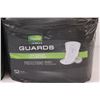 Image 2 : (2) Sealed Depend Guards 52 Count per Package size For Maxmum Surges