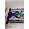 Image 2 : Quilted Lily in Window Scene with Pattern & Blue Sewing Material