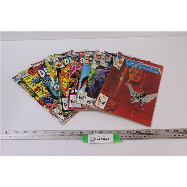 (10) The New Defenders Comics: Issues #112-119, 125, 130