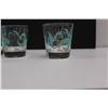 Image 4 : Glassware - (4) Small Wine Glasses & (4) Glass Tumblers