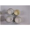 Image 12 : (8) Fine Bone China Tea Cups (Various Makers Including - Adderley, Old Royal, Queen Anne, Foley, Tus