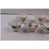 Image 9 : (8) Fine Bone China Tea Cups (Various Makers Including - Adderley, Old Royal, Queen Anne, Foley, Tus
