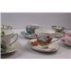Image 3 : (6) Fine Bone China Tea Cups w/Saucers Of Various Makers - Royal Kendal, Duchess, Coalport, Colcough