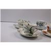 Image 4 : (6) Fine Bone China Tea Cups w/Saucers Of Various Makers - Royal Kendal, Duchess, Coalport, Colcough