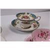 Image 7 : (6) Fine Bone China Tea Cups w/Saucers Of Various Makers - Royal Kendal, Duchess, Coalport, Colcough