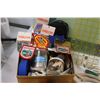 Image 8 : *Misc. Items - PlexiGlass Pieces, Omnigrid, Framing Mat, Notched Wooden Gig, Needle Point w/Frame, N