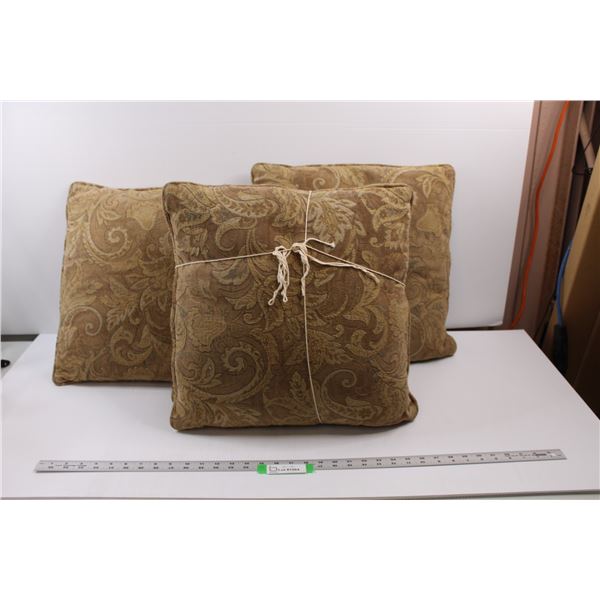 (4) Vintage Throw Pillows