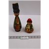 Image 1 : Unmarked Painted Wooden Dolls