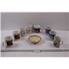 Image 1 : (8) Christmas Theme Coffee Mugs & Shell Shaped Dish