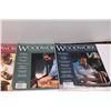 Image 3 : (5) Woodworking Magazines, (2) Wood Carving Books, (2) Crossword Books & (1) Toys and Joys Wood Exca