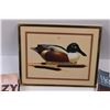 Image 4 : (2) Books - "Crazy Town" & "Only In Canada You Say", Framed Mallard Decoy Picture (8"x10") & (2) Mag