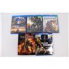 Image 2 : (5) Transformers Blue-Ray Movie Collection - First 5 Movies Released