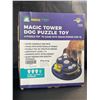 Image 1 : Lot of 1 Magic Tower Dog Puzzle Toy/Slow Feeding Pet Food Toy Bowl - Brand New