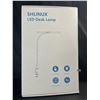 Image 2 : Lot of 1 Shlinux LED Desk Lamp - Clamp Lamp w/ Flexible Gooseneck; 18inch Wide Size - Brand New!