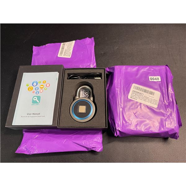 Lot of 2 Bluetooth & Fingerprint Smart Locks - Brand New!