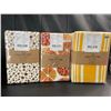 Image 1 : Lot of 3 Multi-Packs of Urban Villa Premium Oversized Napkins/Cloths - 24 Total!
