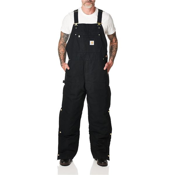 Lot of 1 Carhartt Mens Loose Fit Firm Duck Bib Insulated Overalls - BRAND NEW w/ TAGS! Size Medium