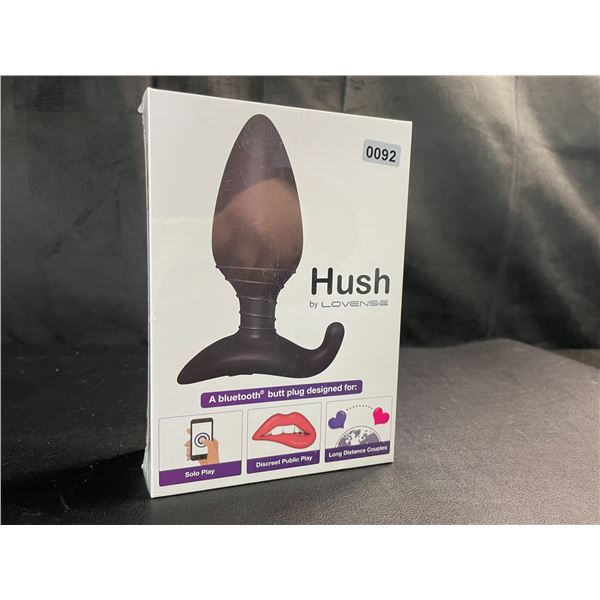 Lot of 1 Hush by Lovense Bluetooth Butt Plug/App Control Sex Toy - Brand New Sealed