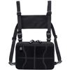 Image 1 : Lot of 1 Tactical Adjustable Chest/Shoulder Bag - Black