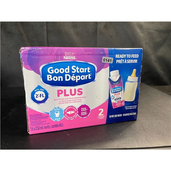Lot of 1 Case of Nestle GoodStart Plus Ready-To-Feed Baby Formula - Stage 2 (6 months+)
