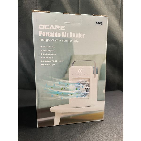 Lot of 1 Portable Air Cooler w/ Colorful Lights & LCD Display - Brand New!