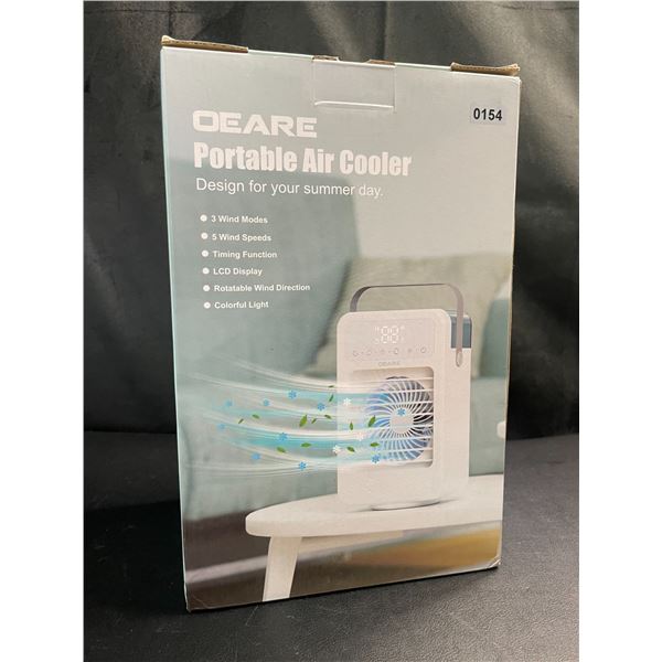 Lot of 1 Portable Air Cooler w/ Colorful Lights & LCD Display - Brand New!